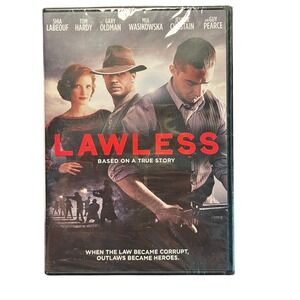Lawless DVD  Shia LaBeouf Tom Hardy Movie Film Based on‎ a True Story